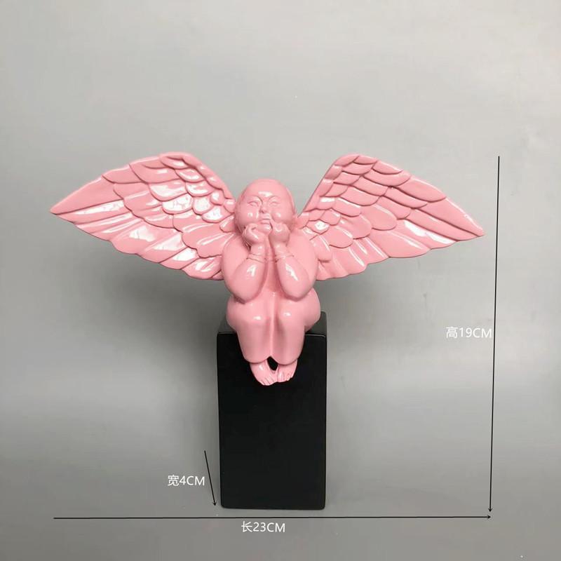 Creative Nordic Little Angel Ornaments for Simple and Fashionable Living Room and Children's Room Home Decoration