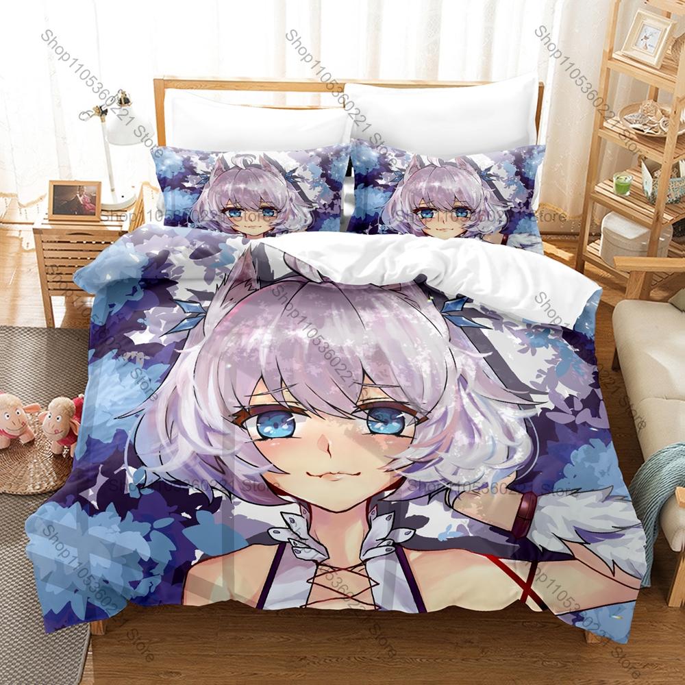 Cool Anime Themed Redo of Healer Duvet Cover + 2 Pillowcases, Cozy Printed Bedding for Home & Dorm