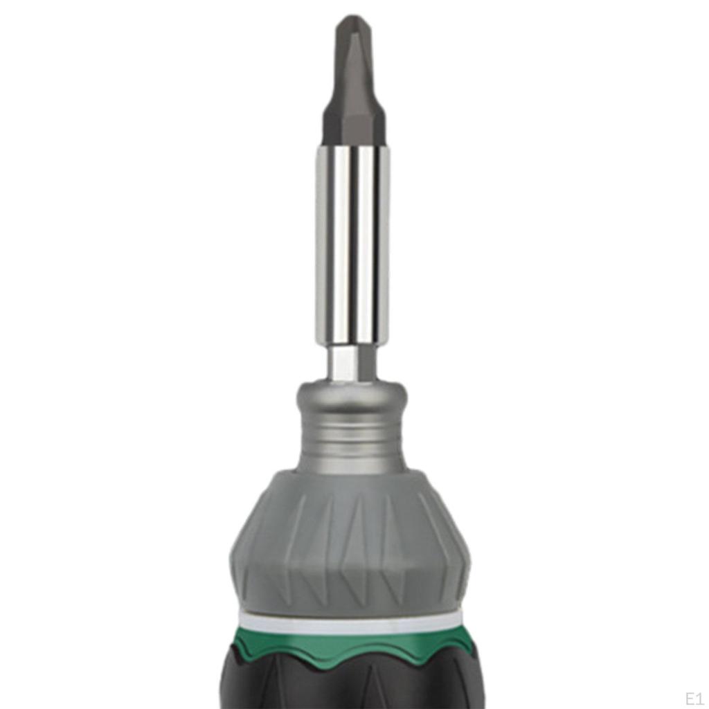 Mini Short Screwdriver Ratchet Multi-function Telescopic Household