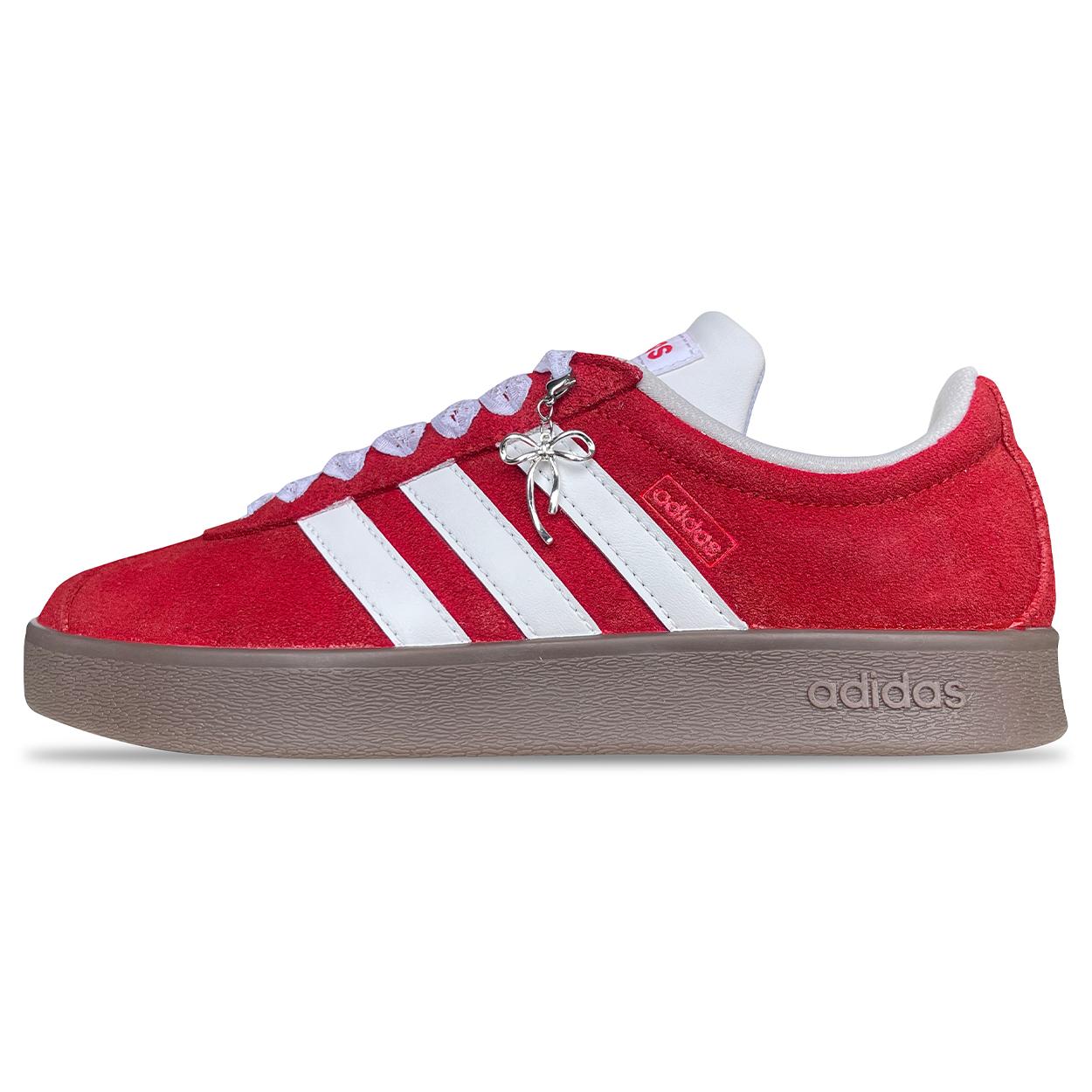 

Adidas Neo VL Court 2.0 Slip Resistant Abrasion Resistant Low top Skateboard Shoes Unisex Red HQ1802(team1120-) 35⅔