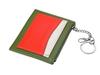 Schoolbag Korean version splicing women's wallet, multi-card zipper card bag, keychain small wallet, women's change bag