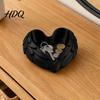 Delicate Relief Jewelry Tray 3D Printed Heart Shaped Tray Wing Girlish Organizer