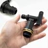 Water Butt Tap Hosepipe Rain Barrel 3/4Thread Replacement Tap Plastic Snap-Fit Connector Beer Home Brew