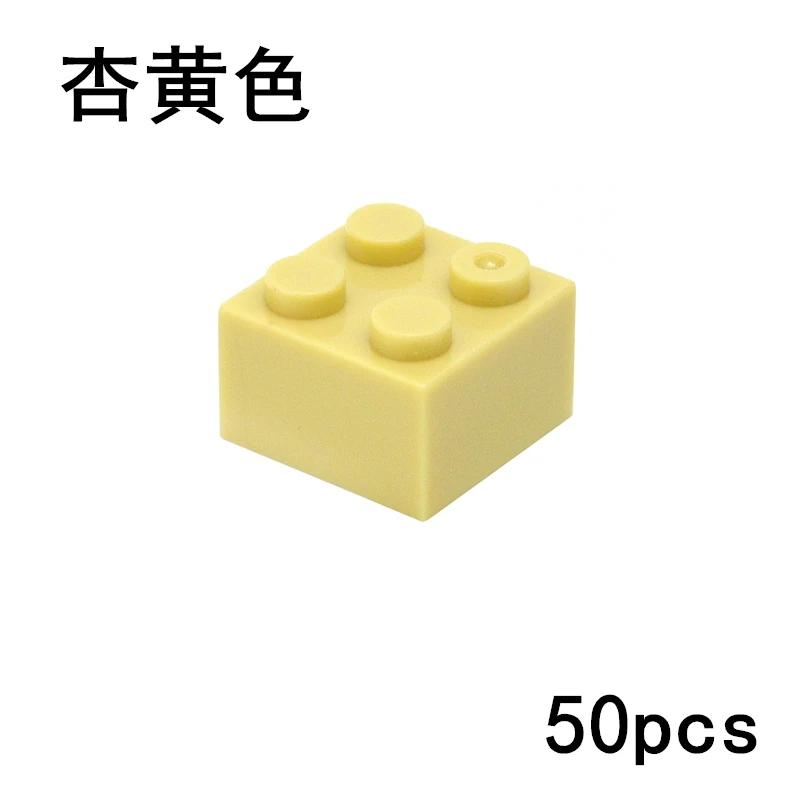 Bricks 2x2 Dots Thick Figures DIY Building Blocks Size 2*2 Dots Compatible With 3003 Educational Creative Toy for Children