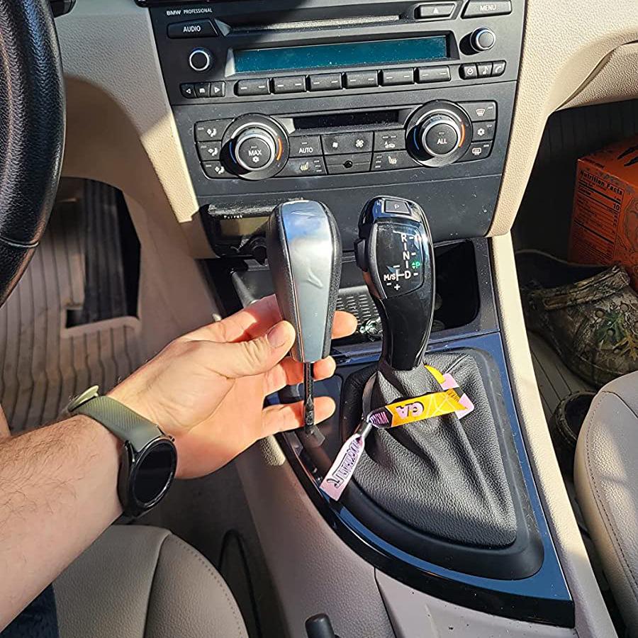 BMW E39 E46 E90 E92 Kohlefaser LED Elektronischer Gangschalthebel Modifikation