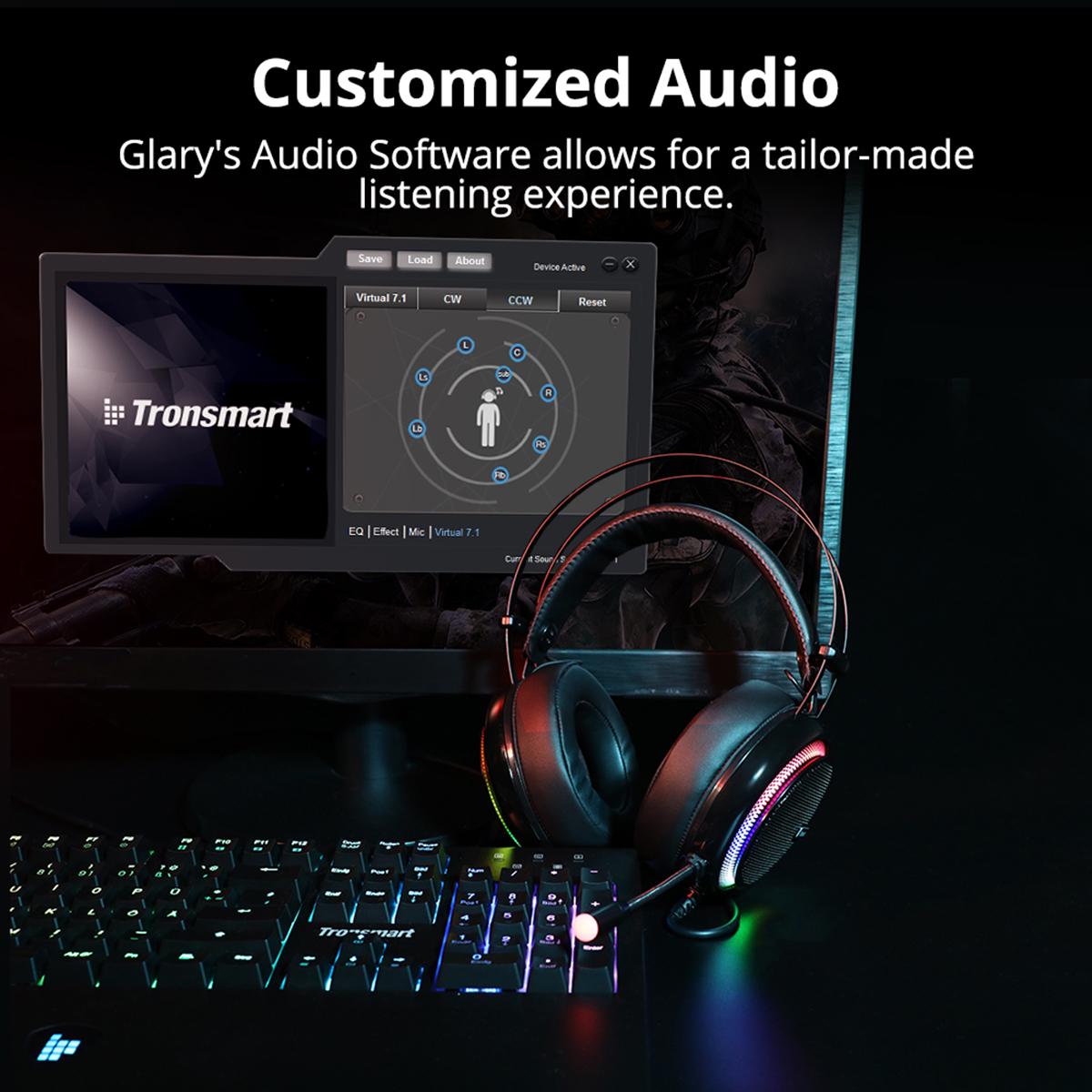 Glary Tronsmart Earphones Buy Tronsmart Glary Gaming Headset With