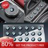 BAII9 2025 Chaud 10PCS Autocollant Bouton Leve-vitre de Voiture Autocollant Volant Pour BMW E46 E90 E60 F30 F10 E39 E36 F20 G30 G20 E87 E92