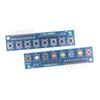 8 Nezávislých Tlačidlový Dotykový Modul s LED Indikátorom Klávesnicový Modul Klávesnicový Modul Pre Arduino Arm
