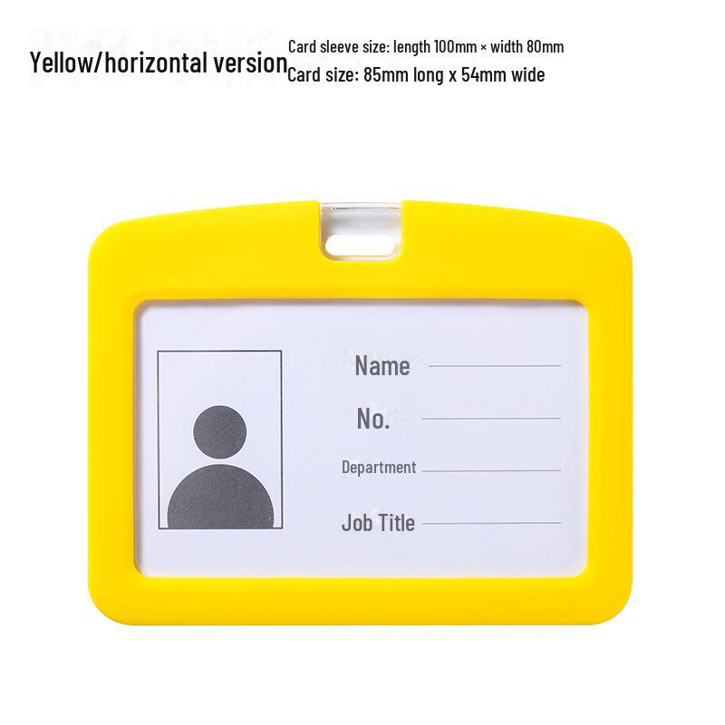 Silikonová šňůrka na krk s držákem na ID odznak pro studenty a profesionály