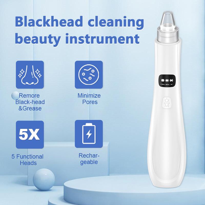 Electric Blackhead Remover Vacuum Acne Cleaner Black Spots Removal Facial Deep Cleansing Pore Cleaner Machine Skin Care Tools