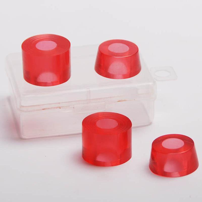 PU Skateboard Shock Pad and Bushing Kit Conical Cylindrical Bushings Set for Skateboarding Longboard Trucks