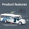 Bus Public Plastic Playset With Sound And Light Function Kids Model Simulation