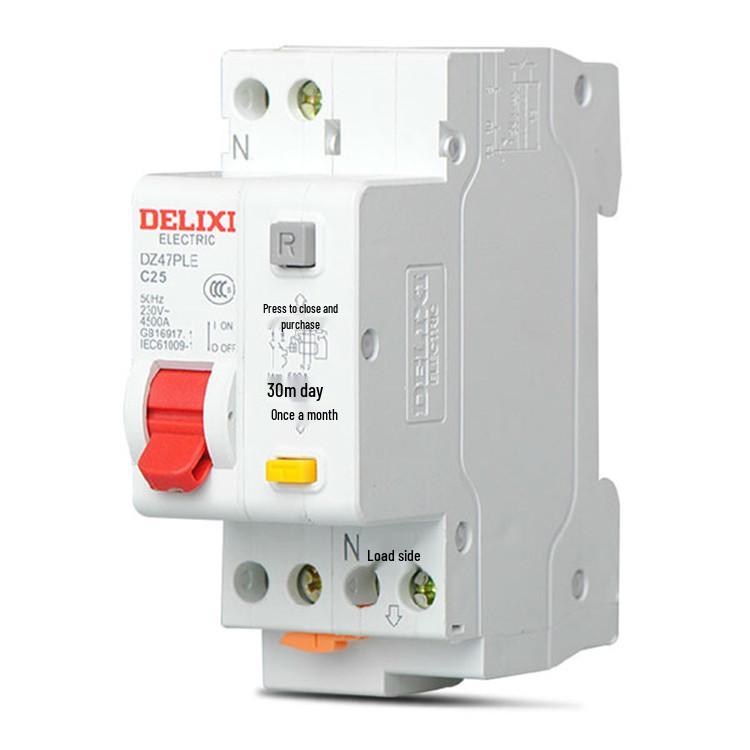 Delixi DZ47PLE Mini Leakage Circuit Breaker with Protection
