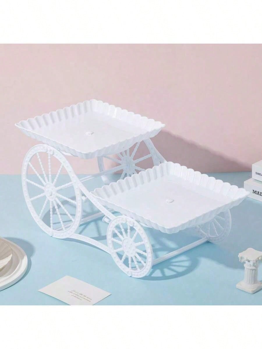 

Elegant Snack Serving Plate for Nuts & Candy, Home Table Decor Centerpiece, Perfect for Parties & Christmas Presents