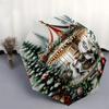 1 Stück Weihnachtskarussell Automatischer Aufklappbarer Regenschirm, 8 Speichen Eisenrahmen, Outdoor-Regenschirm für Fans, Reisende, Täglichen Gebrauch, Festliches Geschenk.N072