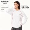 TonLion Women's Long-Sleeve Anti-UV Logo Sweatshirt