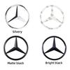 FOR  Star Stickers Car Rear Trunk Emblem For Mercedes Benz S320 W164 W203 W204 W168 C180 E320 A200 GLE GLS CLS GLC CLA GLA GLK