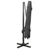 Umbrella with Ventilation 300 X 300 Cm Anthracite