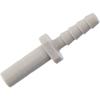 10pcs New Plastic Barbed Tube Fitting 1/4" Stem OD X 3/16" Hose ID Straight Straight Pipe Joint Grey Reducer Coupler PU PE Tube
