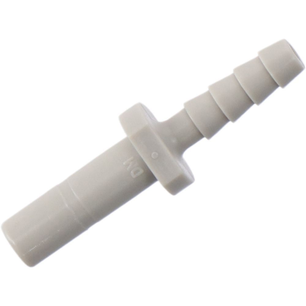 10pcs New Plastic Barbed Tube Fitting 1/4" Stem OD X 3/16" Hose ID Straight Straight Pipe Joint Grey Reducer Coupler PU PE Tube