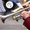 Bstinay Trumpet Lyre Sheet Clip, Music Holder, for Marching Bands, Metal, Silver