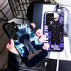 Coque de téléphone Satoru Gojo Jujutsu Kaisen pour Samsung Galaxy S26 S25 S24 S23 S22 S21 S20 Note20 Plus FE Ultra Housse Colorée en Verre