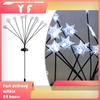 4-piece Set Of 40 LED Snowflake Solar Lights For Decorating The Courtyard Decorative Lights Party Wedding Garden Decor