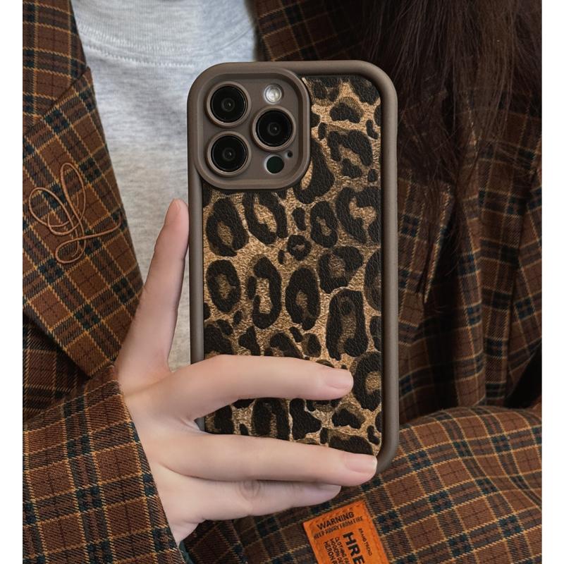 

Fashion Brown Leopard Pattern Phone Case For Xiaomi Mi 14 14T 11 Lite 12T POCO M6 F4 F5 X3 X4 X5 GT 5G Soft TPU Back Cover Xiaomi 12T
