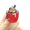 Creative Medal Creative Christmas Badge Brooche Pin Stylish Christmas Tree Brooch For Scarves Clothing Hats Jewelry Accessories