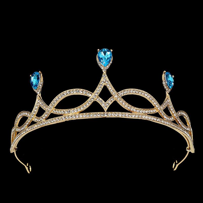 

Свадебный головной убор из сплава со стразами головной убор головной убор свадебные аксессуары макияж платье аксессуары для волос корона на день рождения