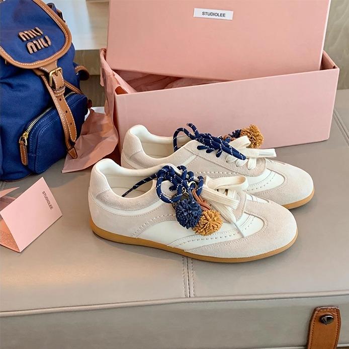 Low-top Casual Thick-soled Heightening Little White Shoes, Leather Autumn New Shock-absorbing Fashionable Versatile Women's Shoes