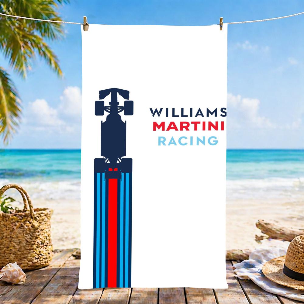 Popular   Racing Logo Towel Microfiber Beach Towel, Quick-Dry, Sand-Free, Ultra-Fine Fiber, Super Soft.