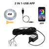 LED Car Interior Ambient Strip Light With APP Remote Control Auto Decorative Lamp RGB Fiber Optic Atmosphere Neon Lighting Kit