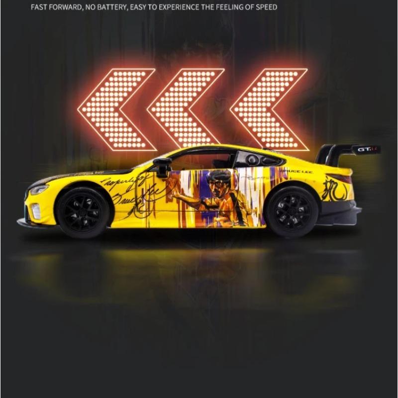 Simulation 1/32 Scale BMW M8 GTE  Aape&EVA Alloy Car Model