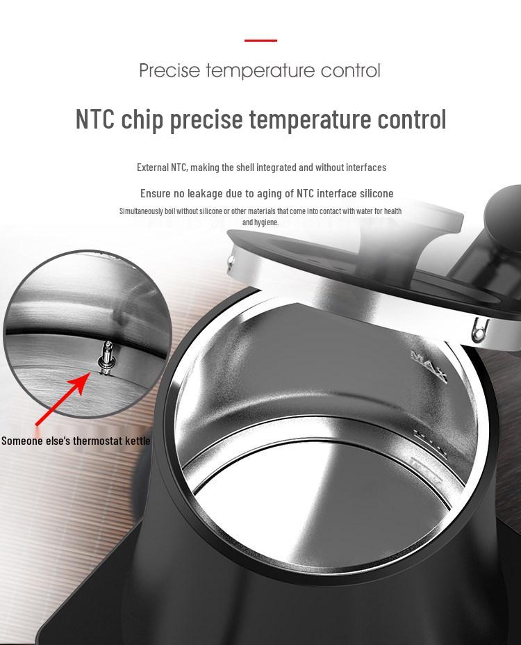 German Smart Temperature-Control Electric Kettle, Hand Drip Coffee Maker & Long Spout Kettle for Boiling Water & Brewing Tea
