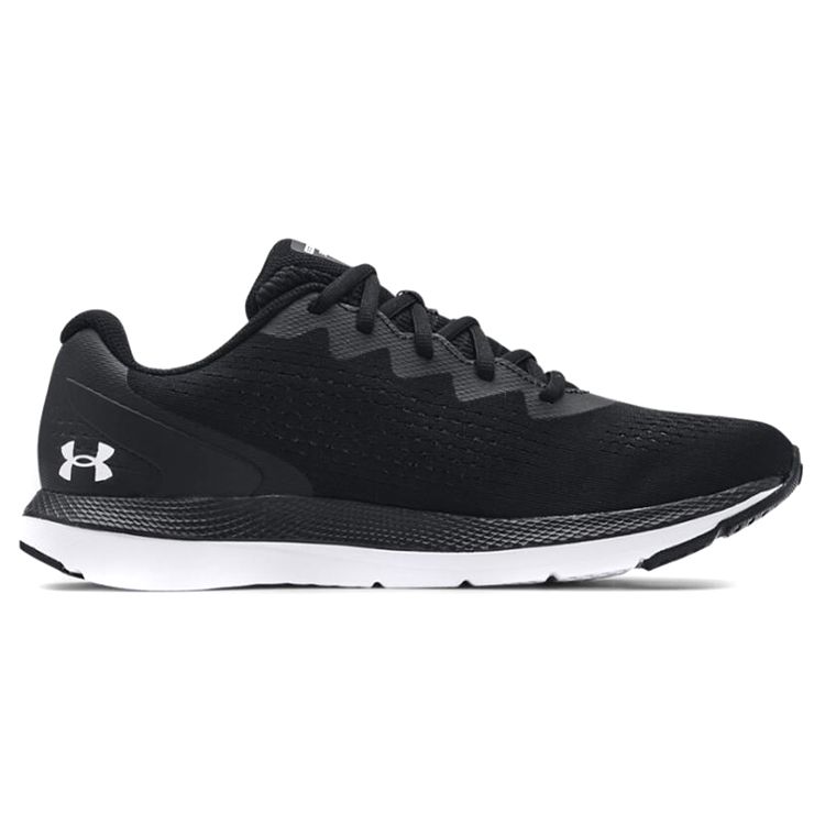 Under Armour Charged Impulse 2 Black White Men Sneakers 3024136-001