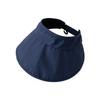 Breathable Large Brim Sun Hat UV Protection Empty Top Hat Creative Woman's Sunshade Hat  Travel
