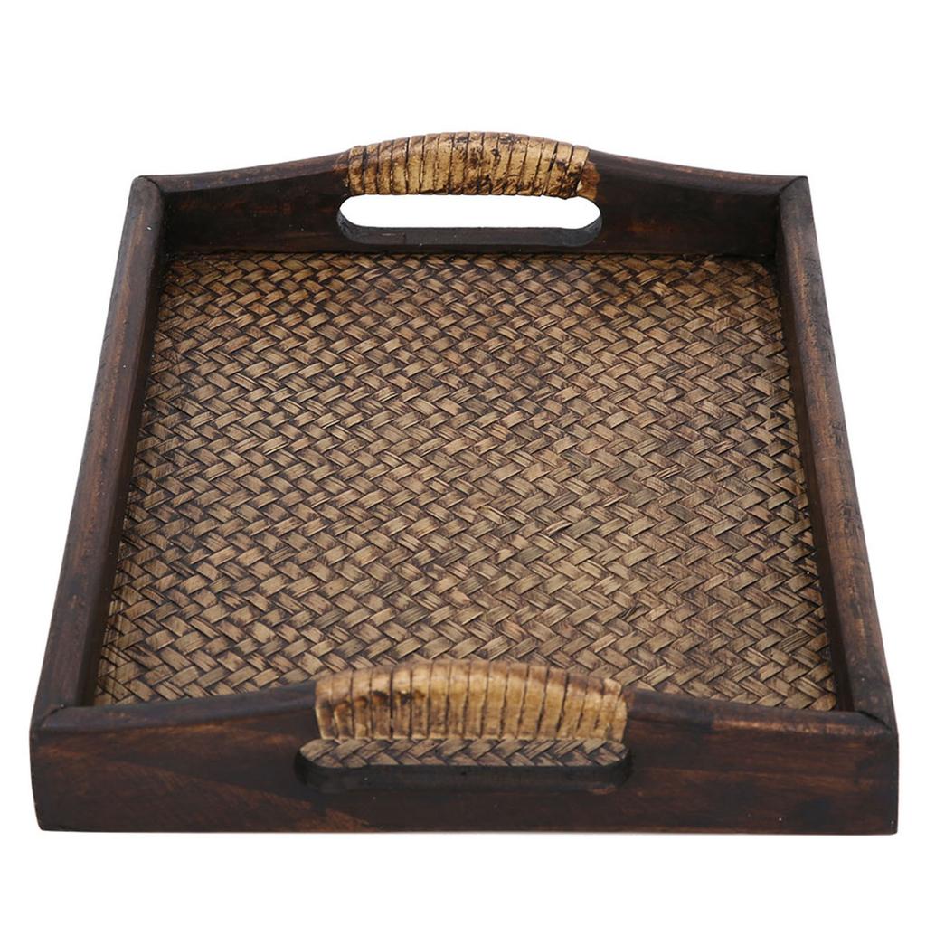 Multi Purpose Serving Tray Plate for Tea Set Fruits Candies Food Home Hotel