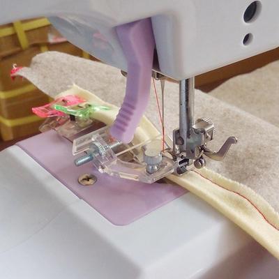 Adjustable Sewing Presser Bias Tape Binding Foot Snap On For Brother Sewing Machine Accessories 1 Pc