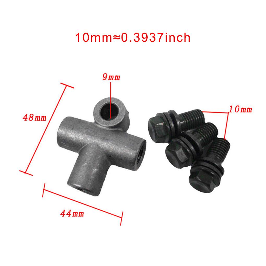 ATV Brake Oil Piping Connector Accessory Connectors Metal Braking Housing Converter Modified Part Brakes Fittings