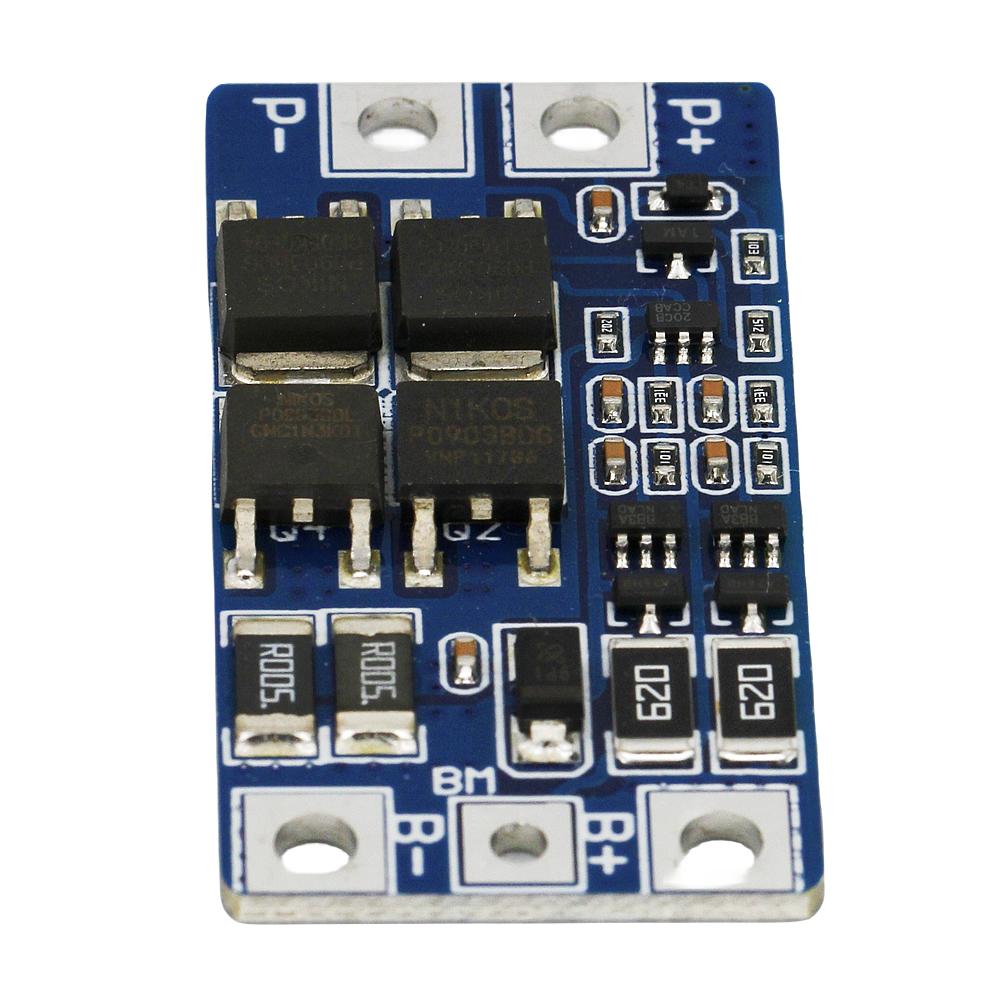 HX-2S-JH20 BMS 2S 10A 7.4V 18650 Lithium Battery Protection Board 8.4V Balanced Function Overcharged Protection Good