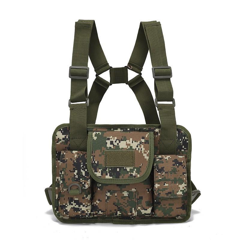 Military Fans Outdoor Sports Water-proof Backpack Portable Fishing Tool Hanging Bag Men Women's Multi-functional Trendy