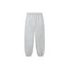 New FILA Knitted Sports Pants Women's Cloud Gray Heather Gray F51W319699FMG