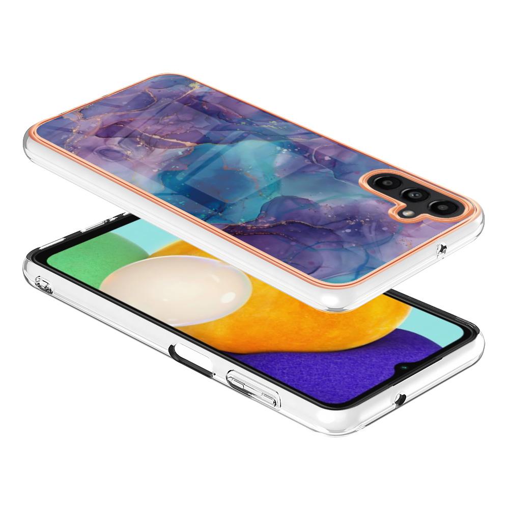 YB IMD Series-16 Style-E For Samsung Galaxy A55 5G Case TPU Phone Cover Electroplating Frame Design
