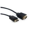 Gembird DISPLAYPORT CABLE GEMBIRD MALE TO VGA MALE 1.8M