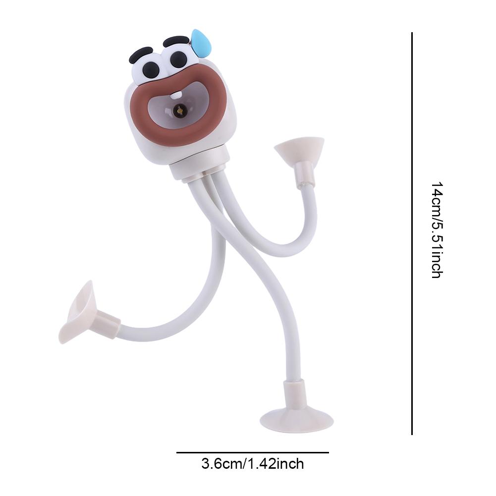 Octopus Night Light Changeable-Shape Bedside Lamp with Suction Cup Creative for Bedroom Living Room Christmas Decorations