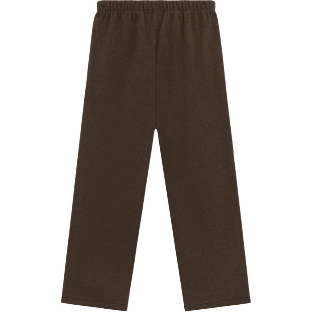 Fear of God Essentials Gebürstete Relaxed Hose Braun Herren Hosen 130HO244705F