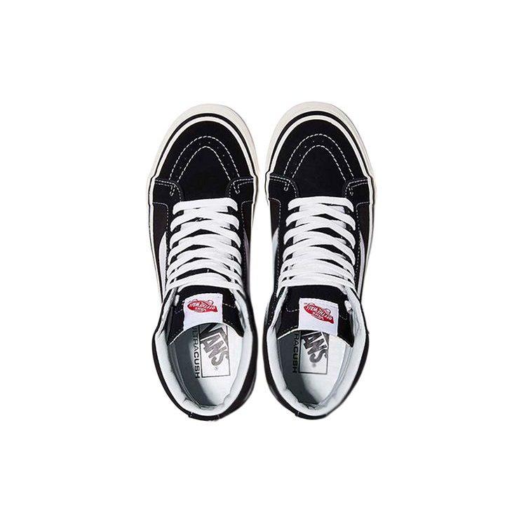 Vans SK8 HI 38 DX High top Canvas Shoes Unisex Black VN0A38GFPXC
