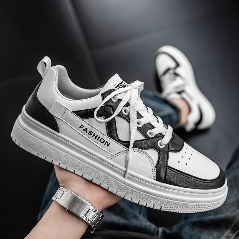Men's New Low-top Fashion Casual Height-increasing Skate Shoes, Versatile Sports Sneakers for Spring and Autumn