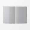 MUJI 2025 Planner, B6, Monthly/Weekly, Gray, 84526275, Starts August 2025, Monday Start, No Calendar, Holidays, or Moon Phases